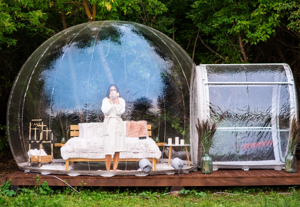 outdoor tent bubble